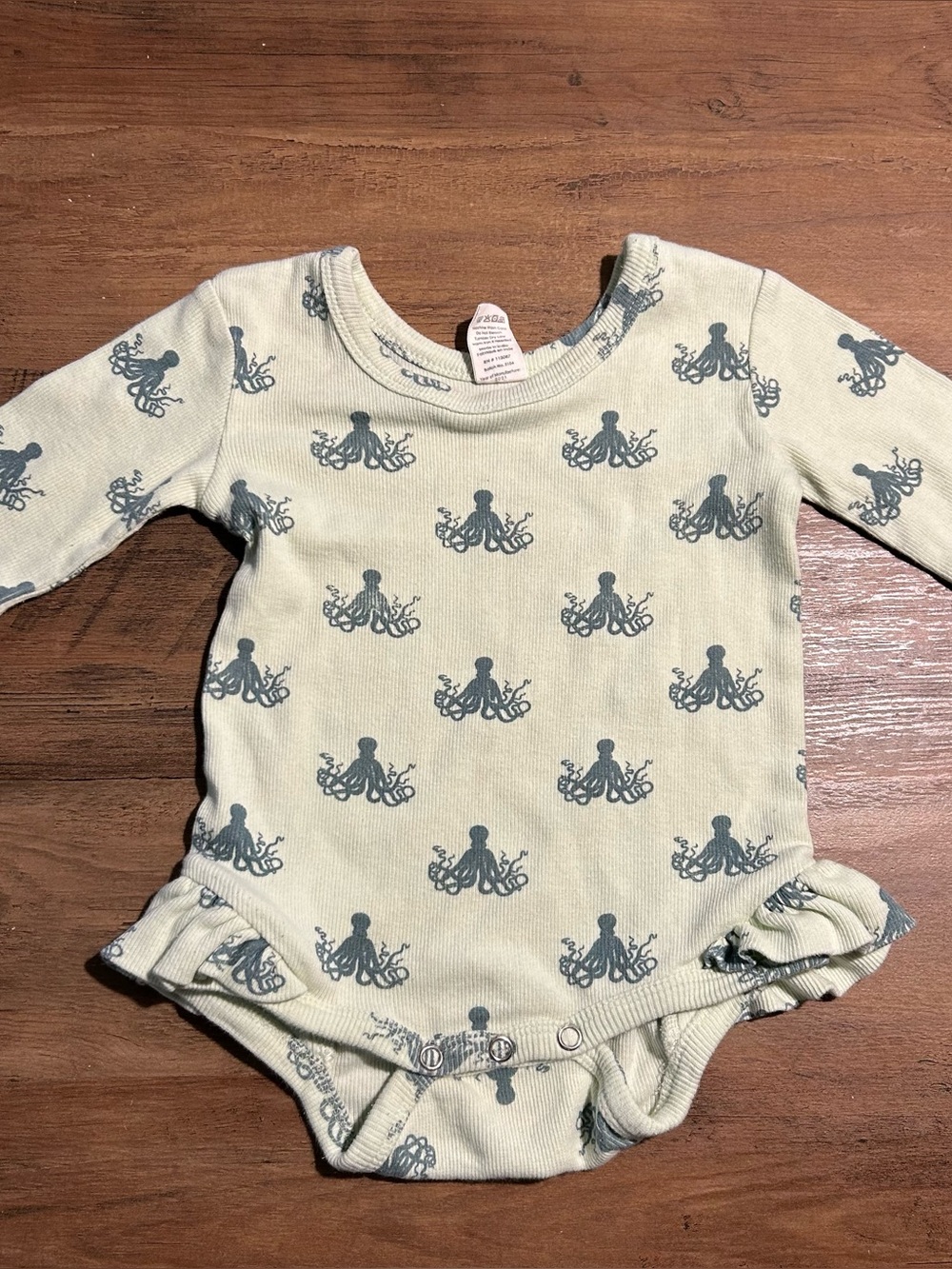Kate Quinn Octopus Frill Onesie (6-12 Months)